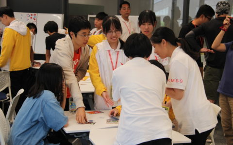 香港から修学旅行生が来校
