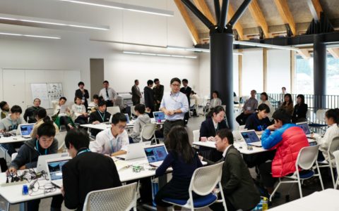 白山麓キャンパスで学校見学会が行われました