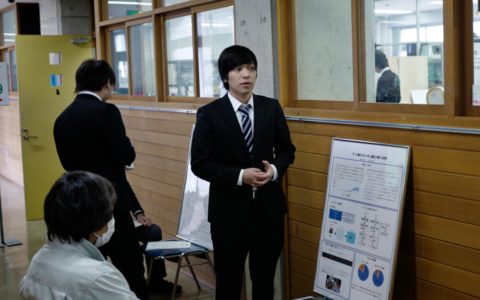 各学科の5年生による卒業研究発表会2日目が開催されました。