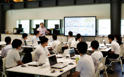 学校見学会が行われました。