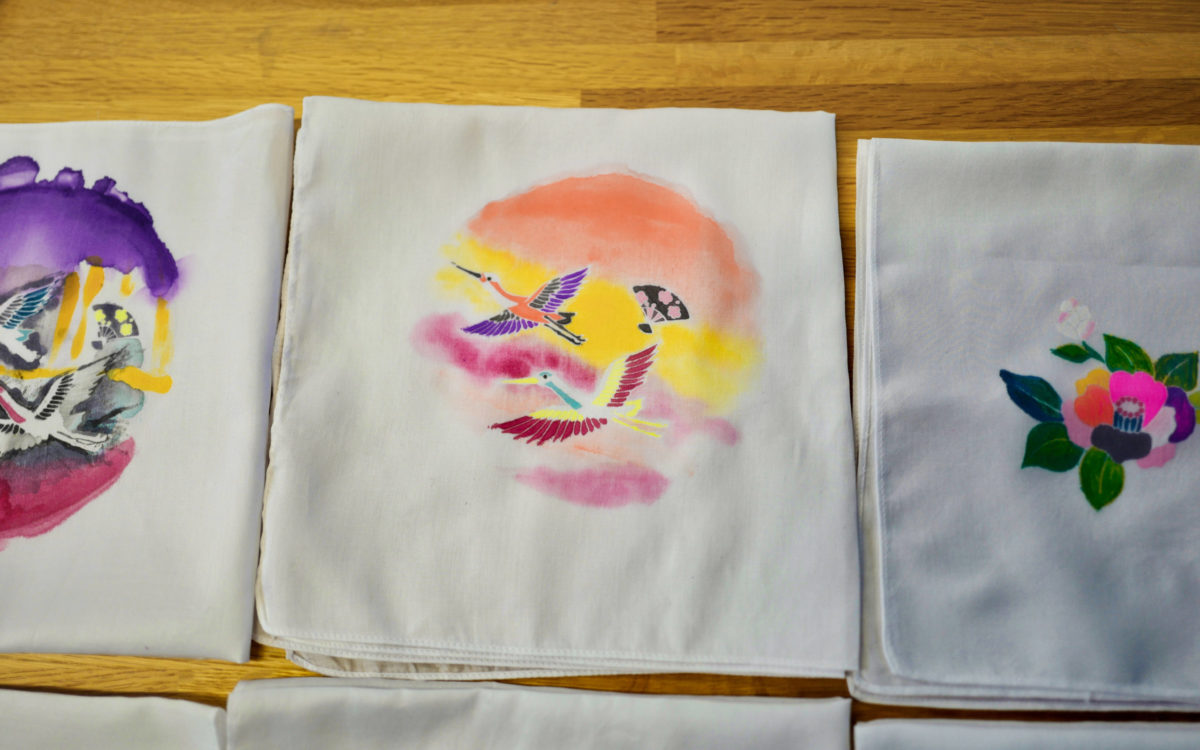 Kaga Yuzen dyeing experience